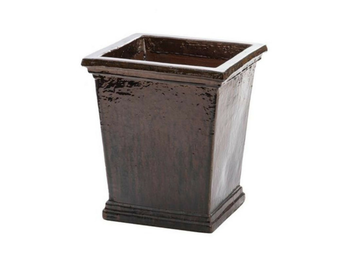 Jardinière Ethan Chloe en grès  48x48x56cm