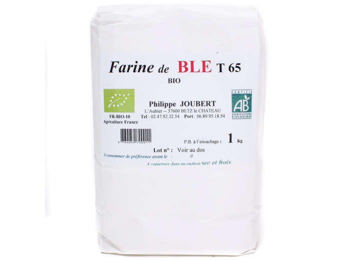 Farine Blé T65 Blanche Bio 1kg