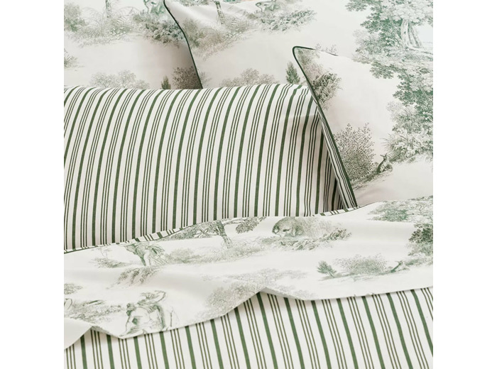 Drap plat POÉSIE VERDE Garnier Thiebaut