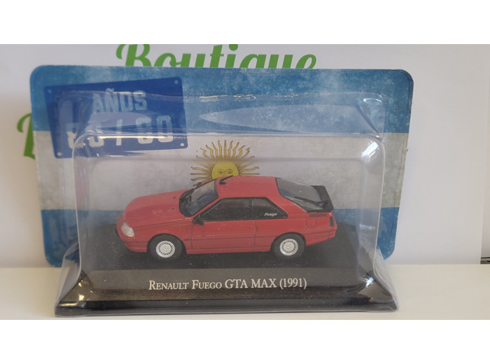 RENAULT FUEGO GTA MAX 1991 1/43 BOITE D'ORIGINE