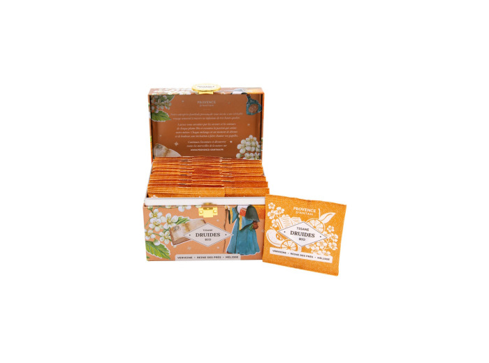 Tisane des Druides Biologique 20 sachets Coffret métal