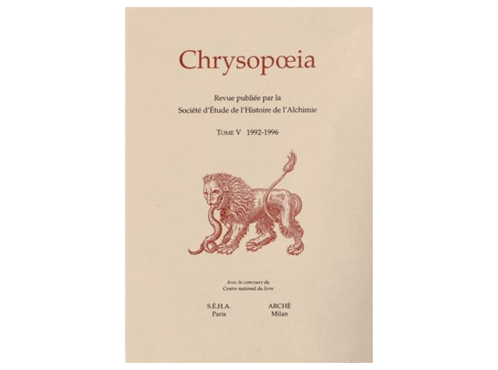Chrysopoeia Tome 5/1992-1996