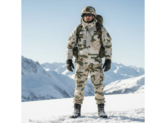 Parka Gore-Tex chasseurs alpins français