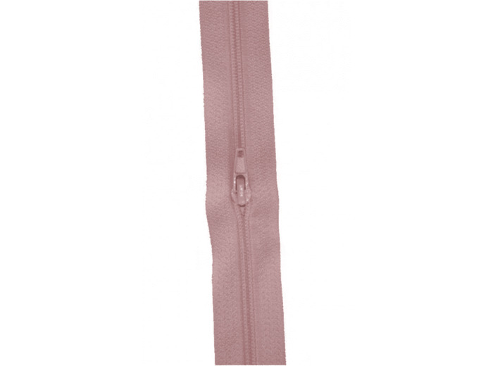 Fermeture à glissière le mètre en 5mm Rose 132 2226