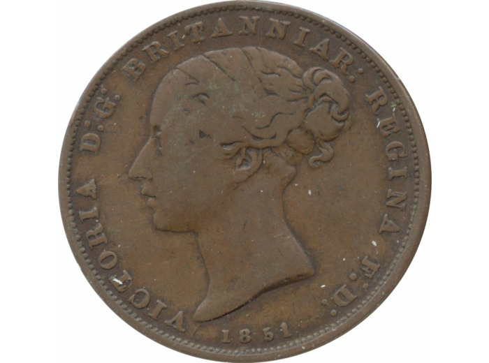 JERSEY 1/26 SHILLING VICTORIA 1851 TB+