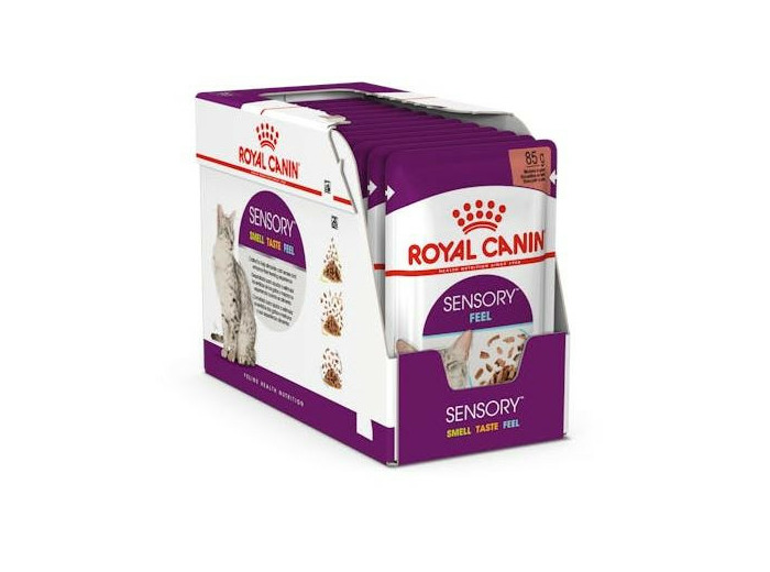 ROYAL CANIN, SENSORY™ SMELL TASTE FEEL en sauce - 12 x 85g