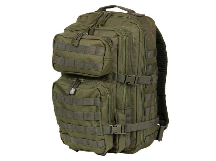 Sac à dos tactique 35L vert militaire déperlant
