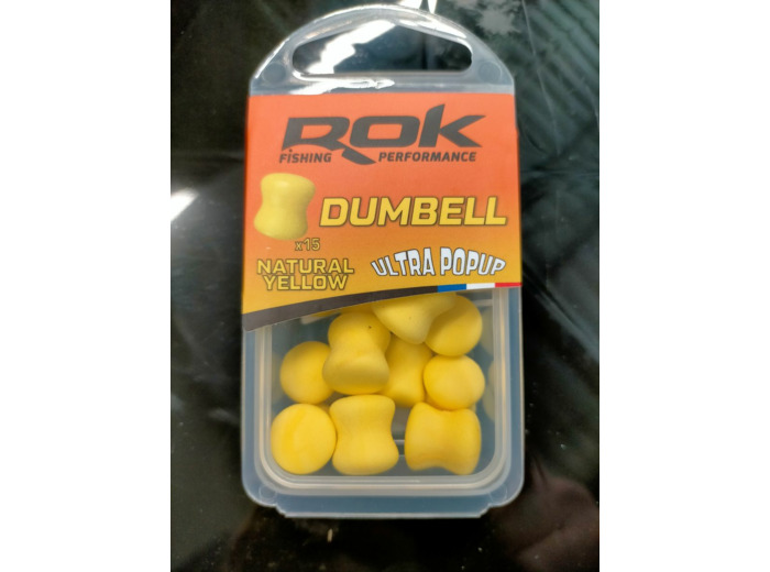 yellow  dumbell pop up rok