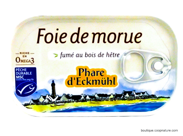 Foie de Morue Fumé au Bois de Hêtre 121g