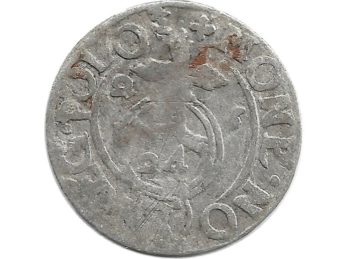 POLOGNE - SIGISMUND III 3 POLKER argent 1623 0gr75 TB