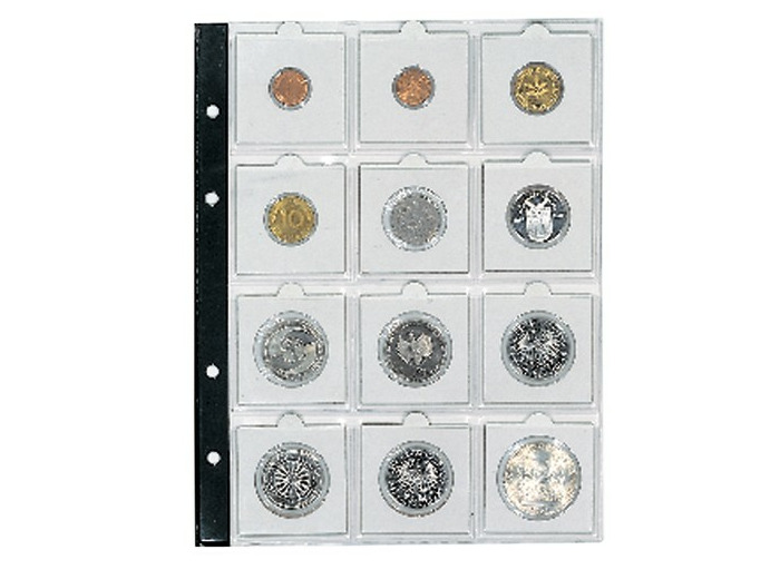 Feuille speciale Coin Compact 12 cases pour ETUIS CARTON (safe 7855)
