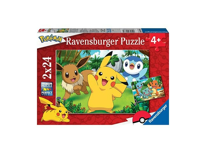 Puzzles 2X24 P - Pikachu Et Ses Amis