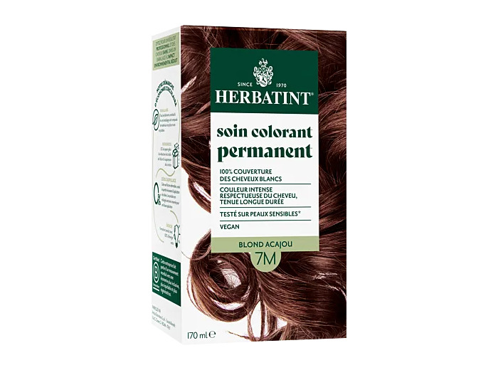 Coloration Blond Acajou-7M-170ml-Herbatint