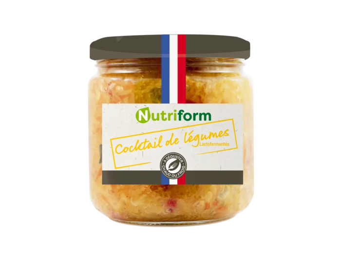 Cocktail de légumes lactofermentés-380g-Nutriform