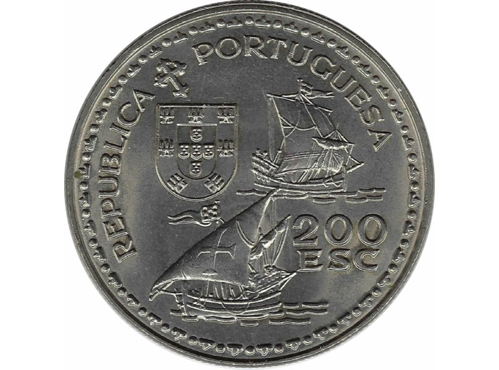 PORTUGAL 200 ESCUDOS 1994 HENRIQUE NAVIGATEUR SUP-