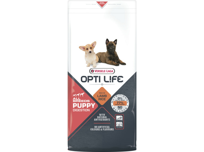 OPTI LIFE, Puppy Digestion - 12.5KG