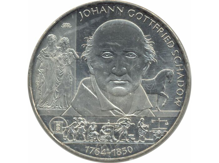 Allemagne 2014 A 10 EURO 250 ANS JOHANN GOTTFRIED SCHADOW BE