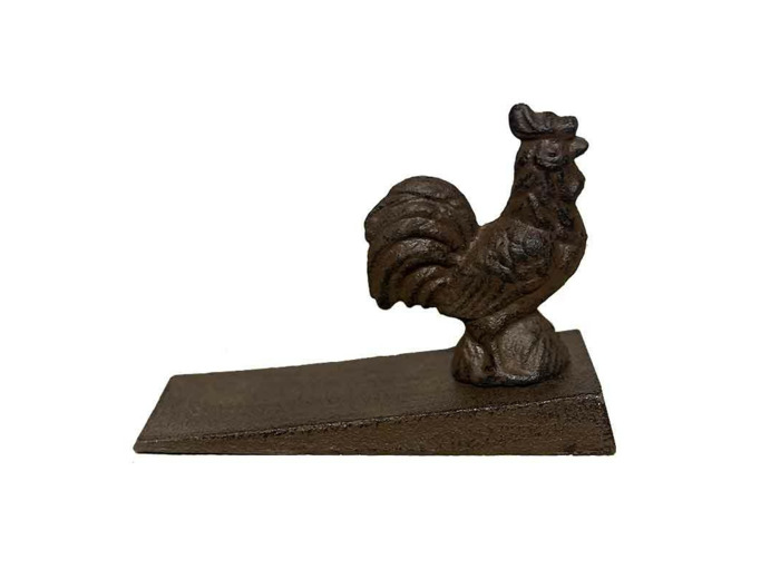 Bloque porte fonte Coq 13x8x6 cm