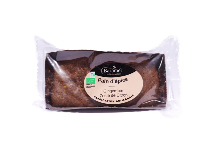 Pain D'Épices Gingembre Zeste Citron Bio 300g