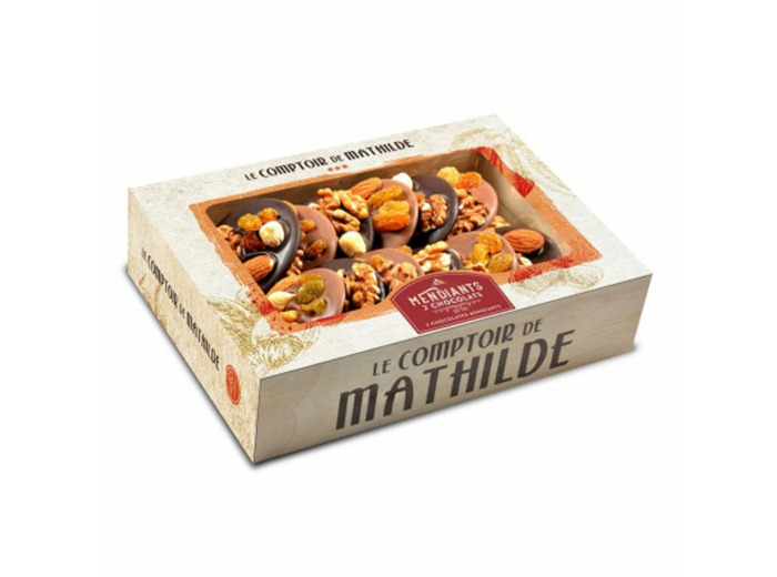 Coffret Mendiants 2 Chocolats 200G