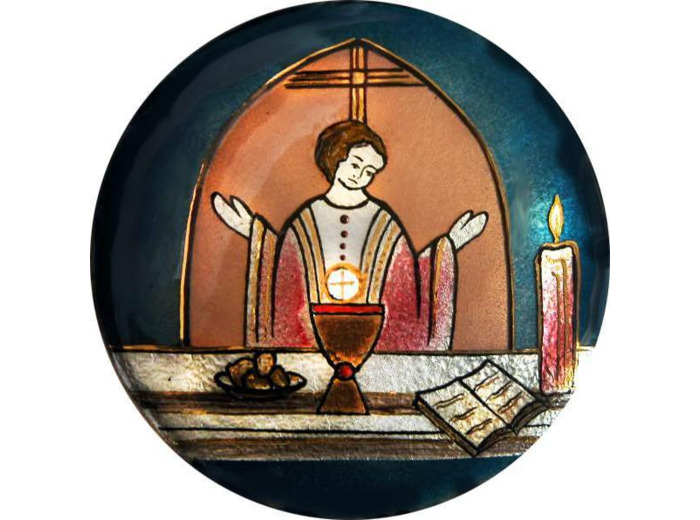 Messe D10,5cm - EMAUX DU LIBAN
