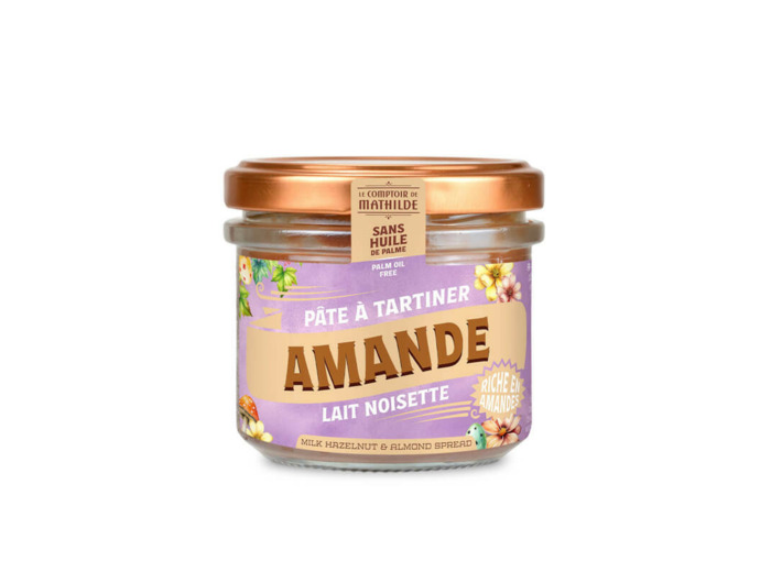 Pâte à tartiner Lait Noisette Amande