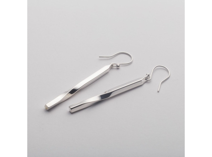 Boucles d'oreilles vrille