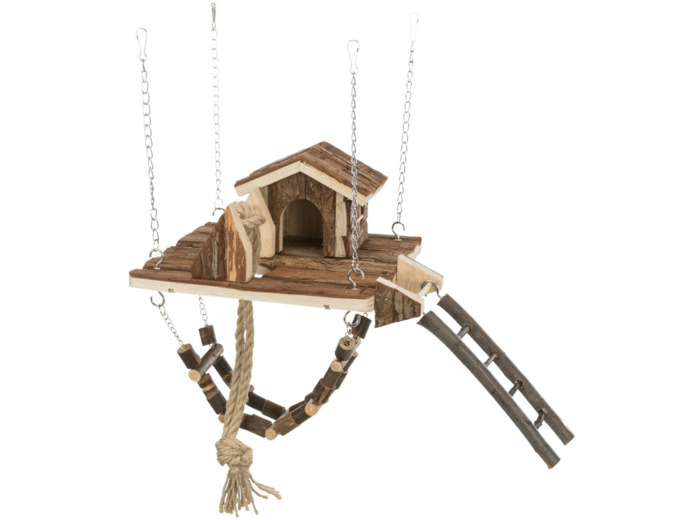 TRIXIE, Aire de jeu "Janne" pour petits rongeurs - 26x22cm