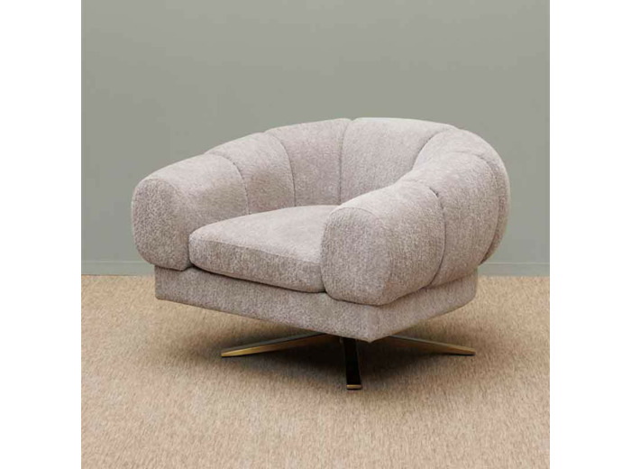 Fauteuil pivotant Harmaa 91x87x67cm