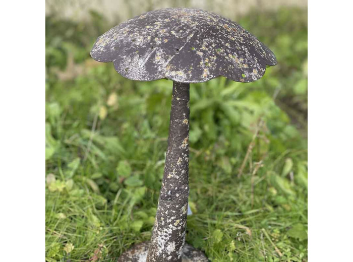 Grand champignon fer 17x17x31cm