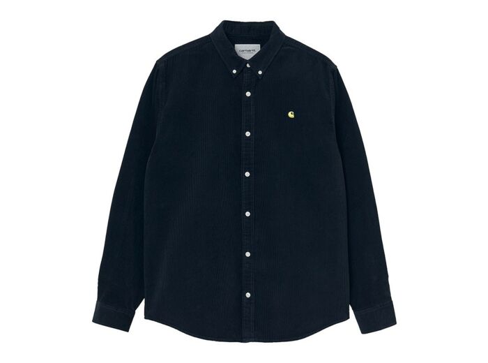 Chemise Velours Grosses Cotes Carhartt WIP Madison Navy