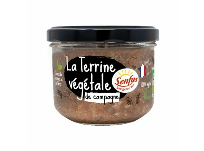 Terrine de Campagne Végétale Bio 200g – Senfas
