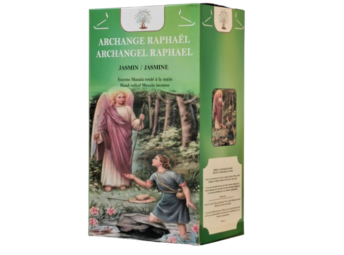 1 étui de 12 bâtons d'Encens - Archange Raphaël - Jasmin
