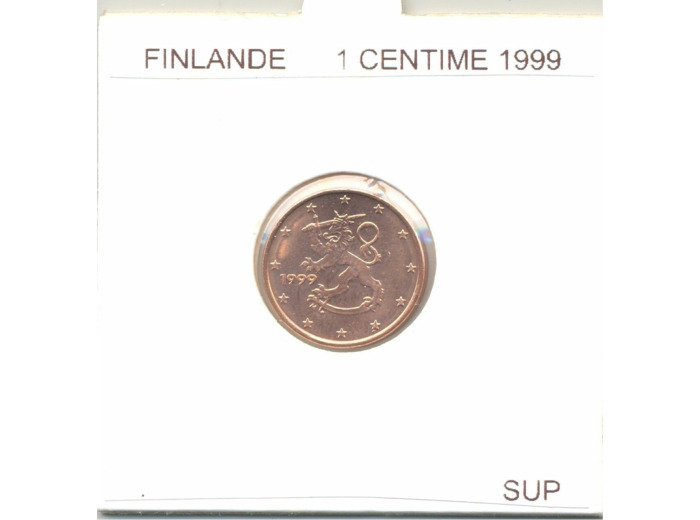 FINLANDE 1999 1 CENTIME SUP-