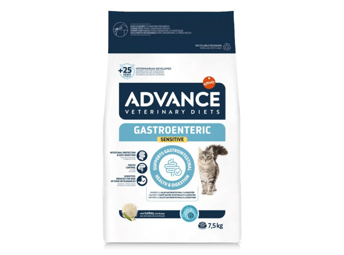 Advance Veterinary Chat, GASTROENTERIC Sensitive - 7.5kg