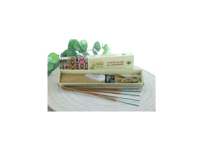 Encens Green tree Native soul Sauge blanche et lavande