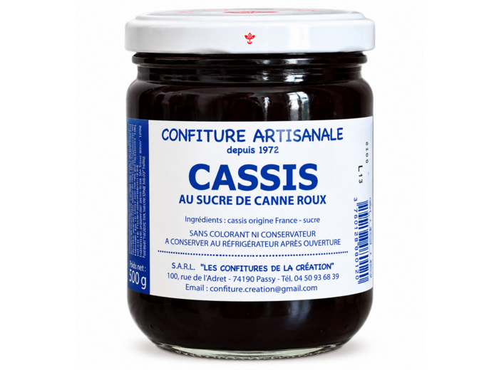 Confiture de Savoie Cassis