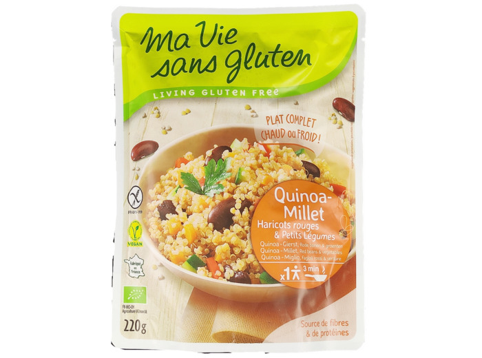 Quinoa-Millet Sans Gluten 220g Bio