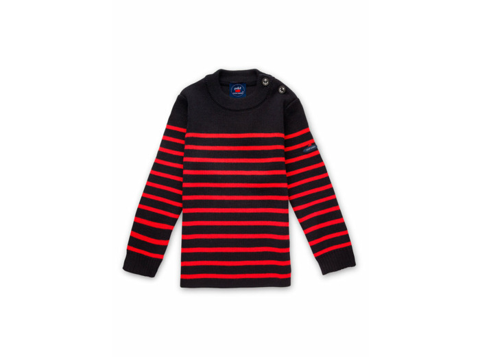 Pull marin rayé enfant Moussaillon