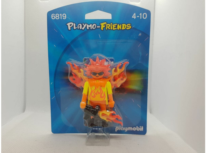 MUTANT DE FEU PLAYMO-FRIENDS PLAYMOBIL 6819 BOITE NEUVE