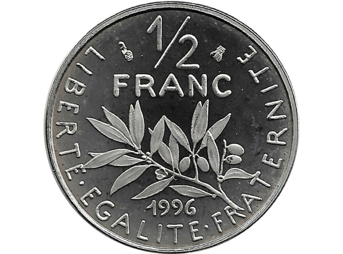 FRANCE 1/2 FRANC ROTY 1996 BE