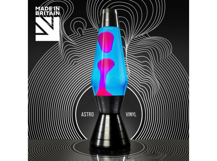 Lampe à lave Astro Vinyl noir
