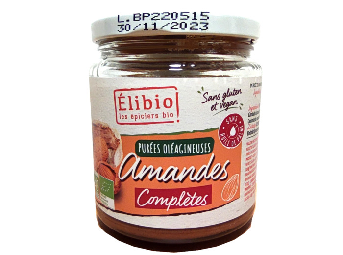 Purée d'Amandes Complètes Bio 250g