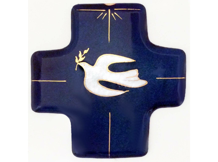 Esprit de paix 7,7X8cm - EMAUX DU LIBAN