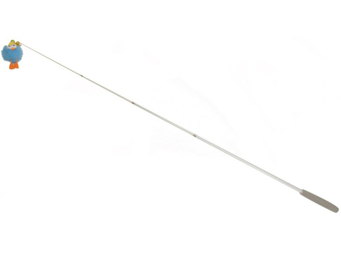 Jouet chat, Canne télescopique - 182cm
