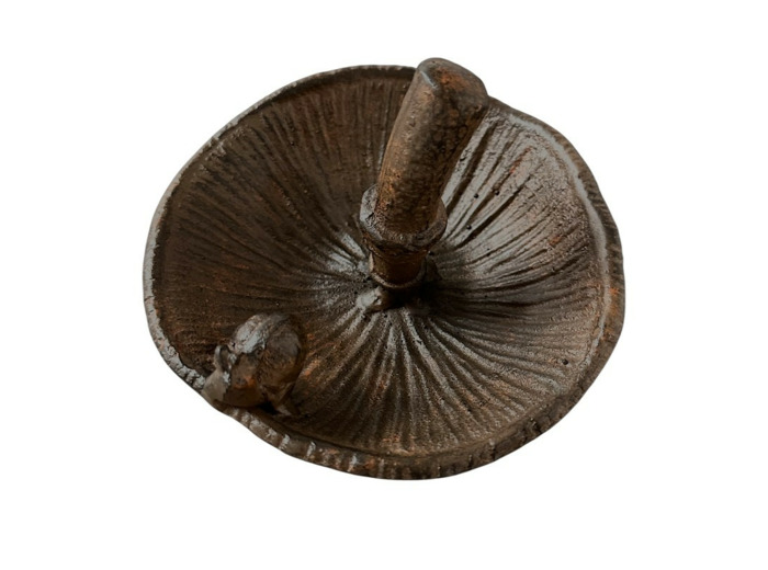 Mangeoire champignon fonte 14x13x8cm
