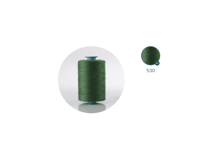 ZX 35 - 530 SAPIN FIL À COUDRE 100% POLYESTER TRÈS RÉSISTANT bobine 500m
