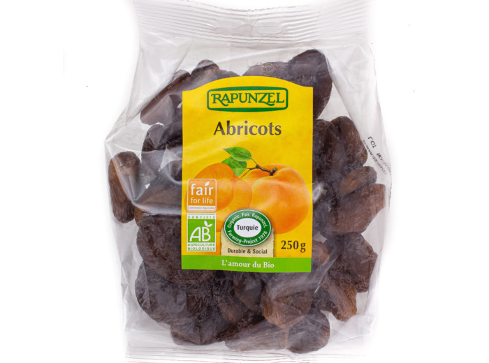 Abricots Doux Entiers Dénoyautés Bio 250g