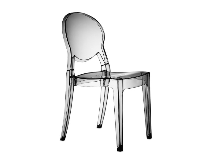 Chaise polycarbonate CASPER transparent