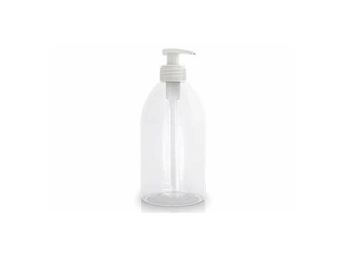 Flacon transparent Pompe- 500ml- Centifolia